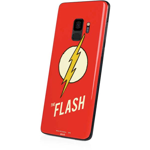 DC Comics The Flash Classic Emblem Galaxy S9 Skin